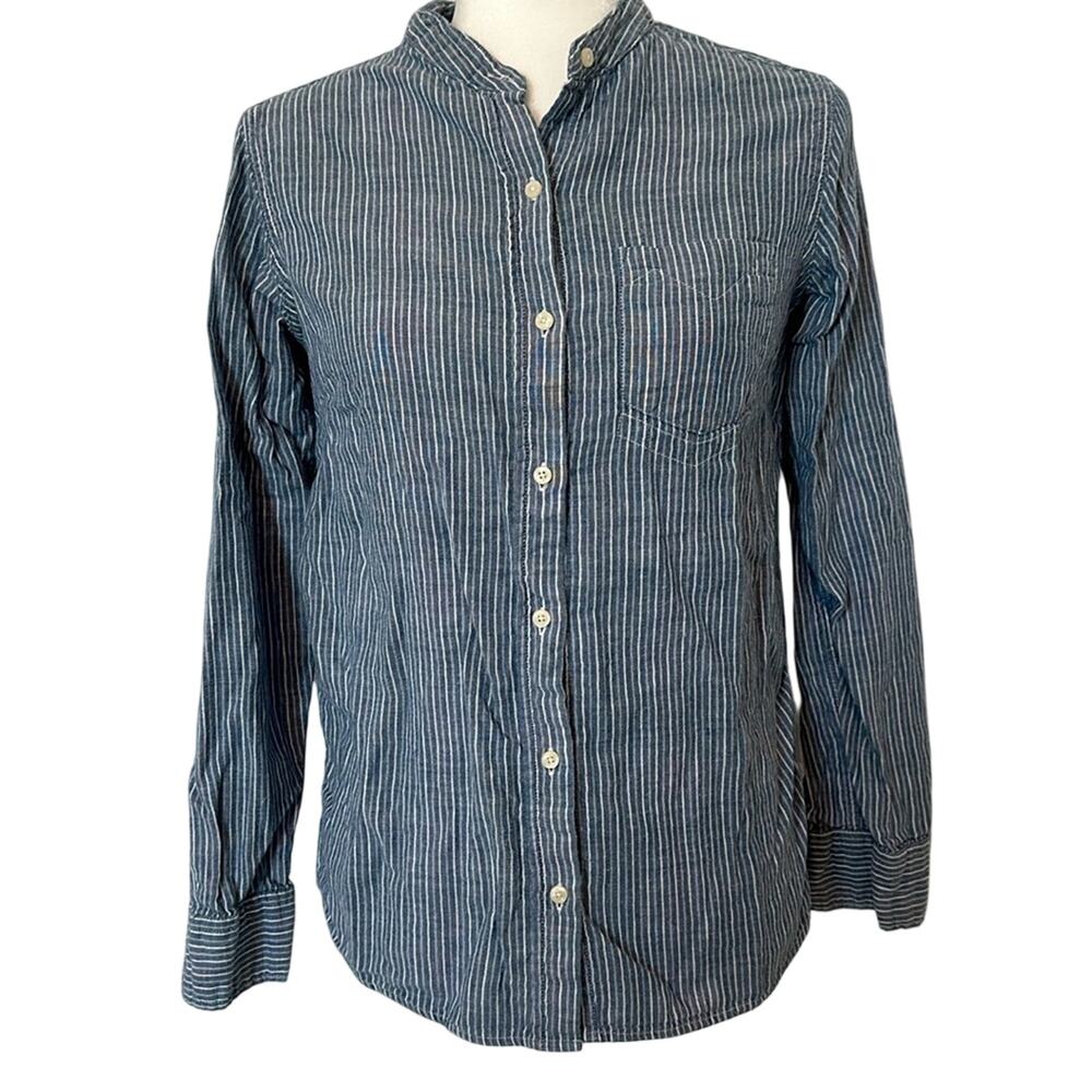 Jachs Girlfriend Ride & Leisure Striped Button Down Shirt